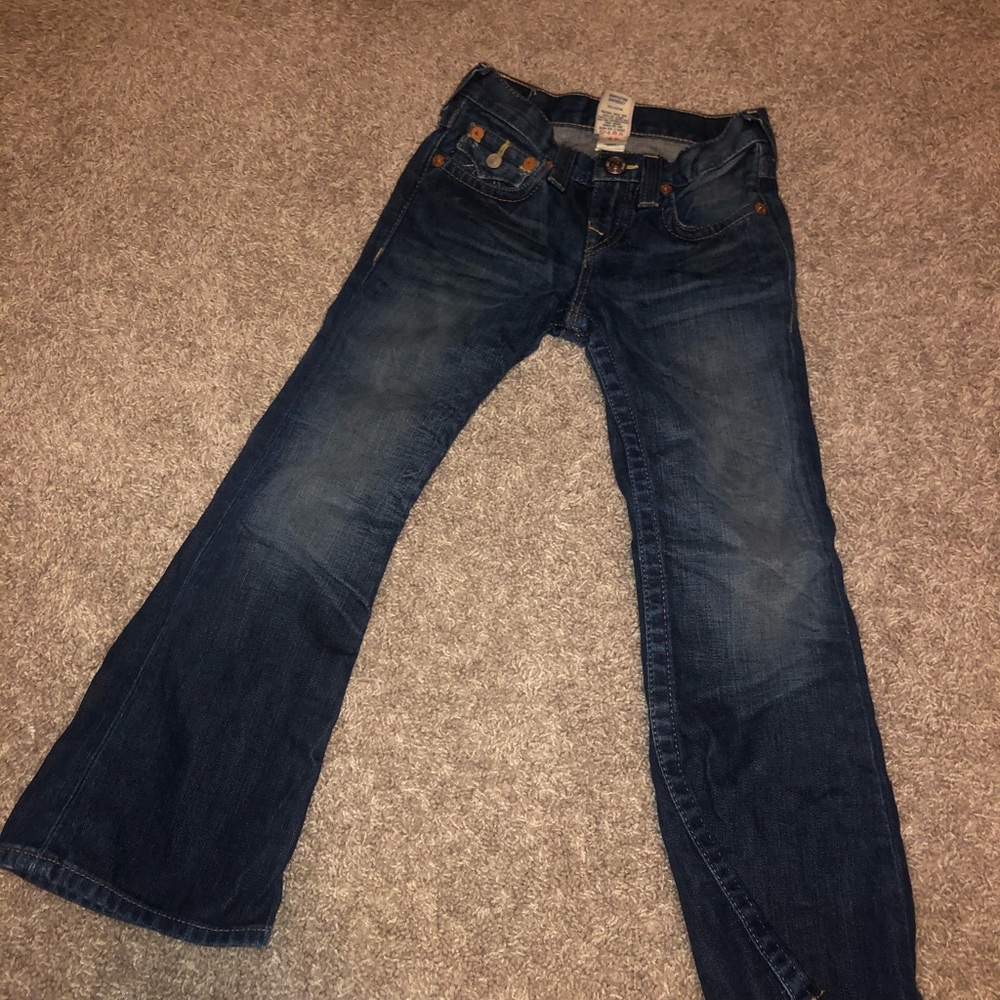 True religion kids jeans size 6 good condition